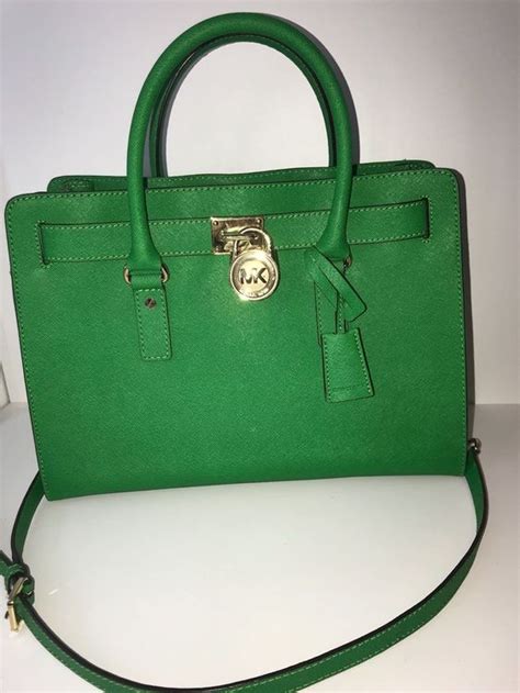 michael kors tasche hamilton grün|Michael Kors.